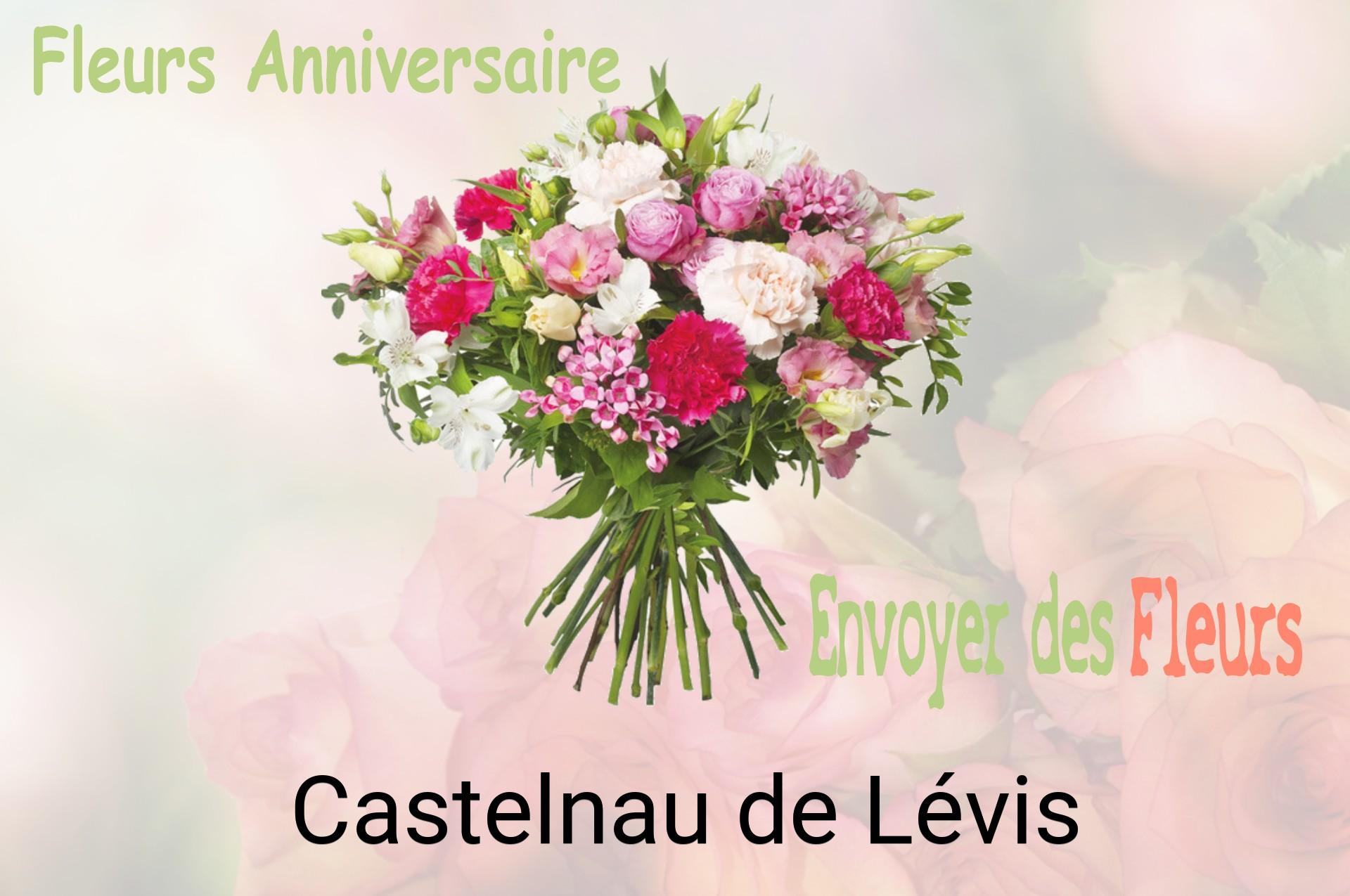 Bouquet de fleurs d’anniversaire livré à Castelnau-de-Lévis